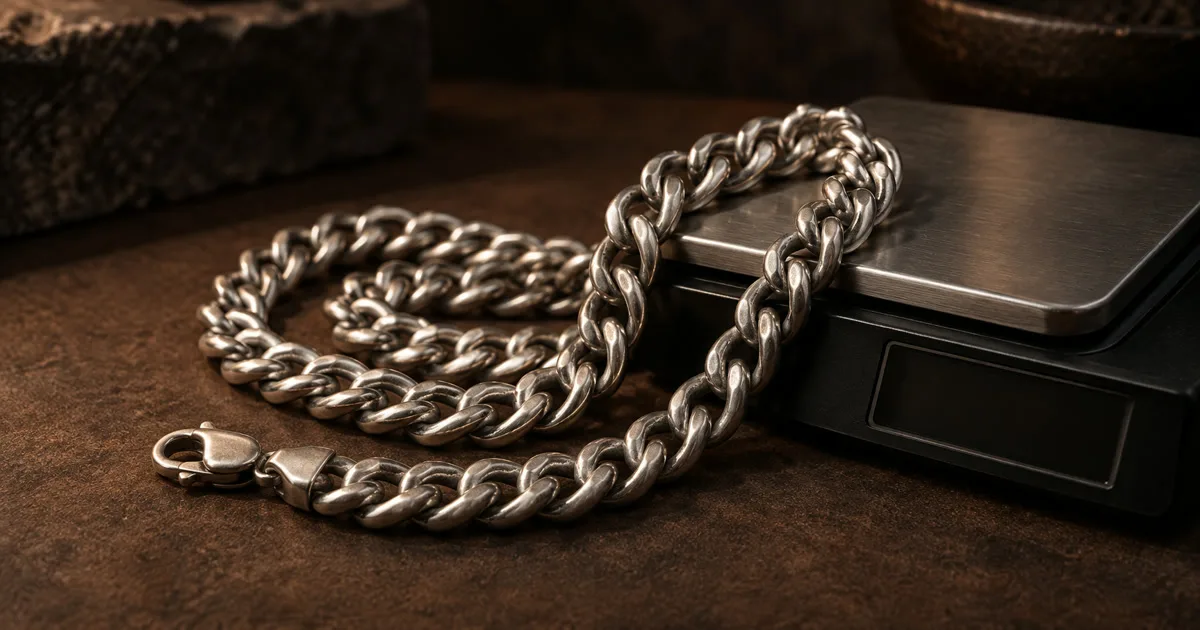 How Wholesale Silver Chain Is Actually Sold: Length, Weight, and Why "By the Metre" Isn't Universal