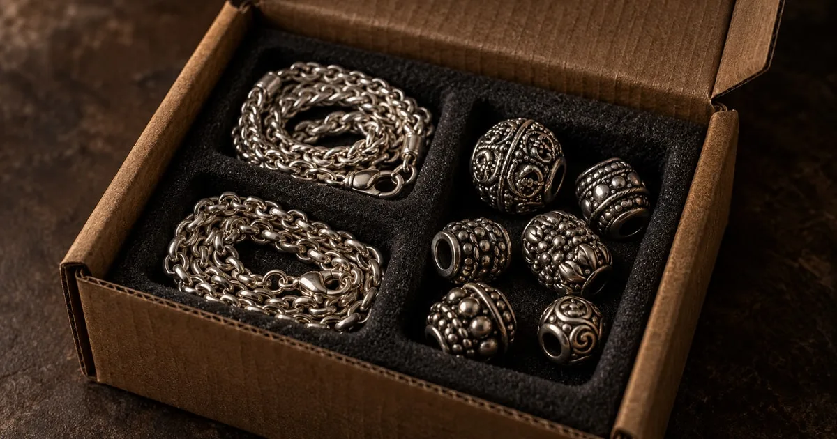 Shipping Silver Jewellery Components Internationally: Customs and Documentation Basics