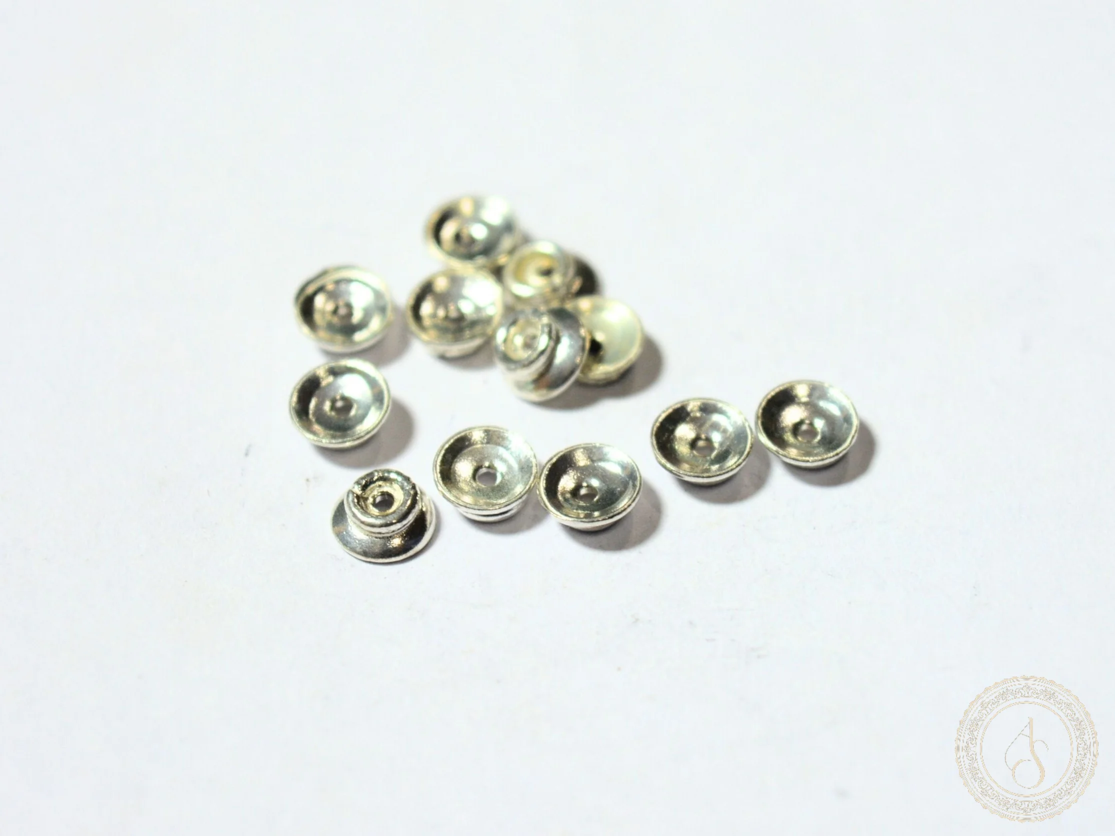 AS-PC-009 - Plain Beads Caps